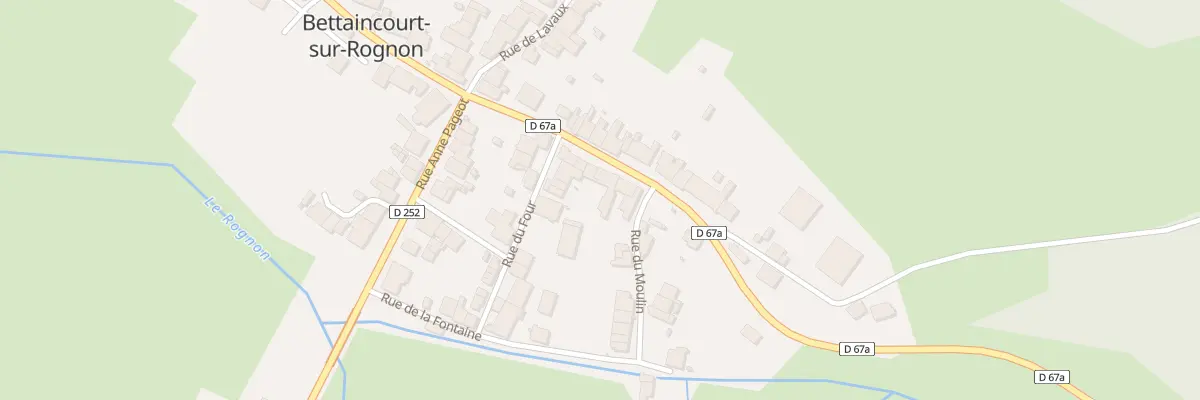 Plan du 21 Av de Verdun à Roches-Bettaincourt