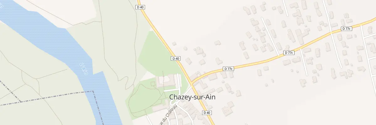 Plan du 35 Rte de Rignieu à Chazey-sur-Ain