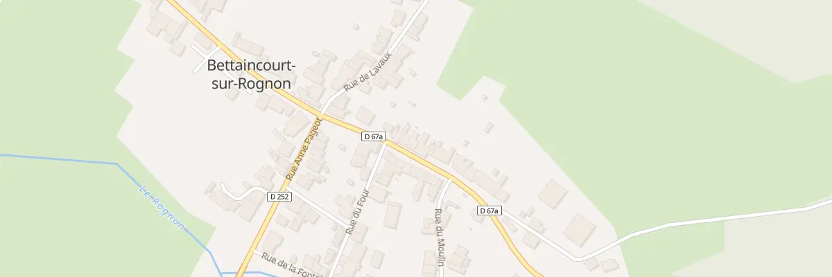 Plan du 30 Av de Verdun à Roches-Bettaincourt