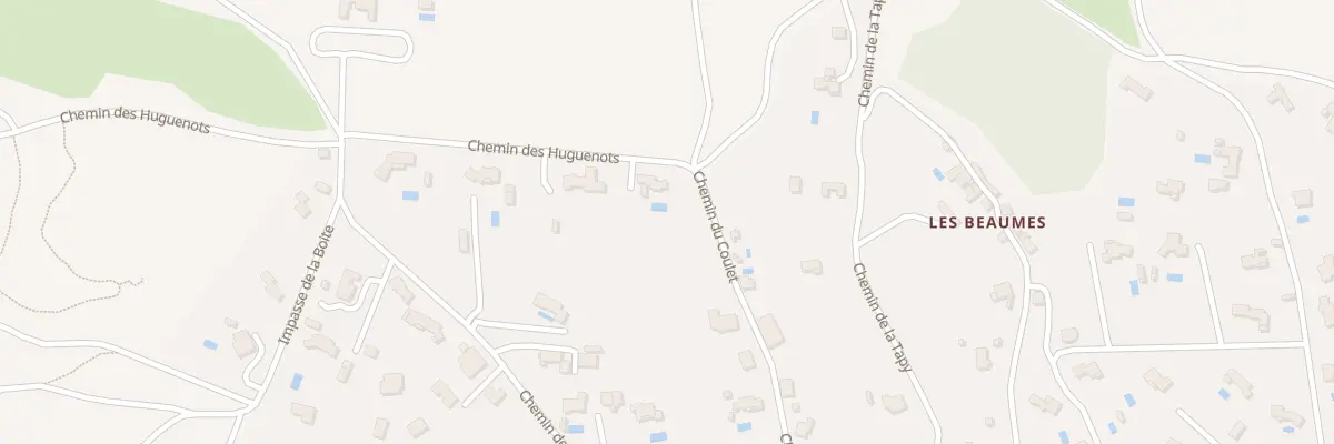 Plan du 5491F Che des Huguenots à Puget