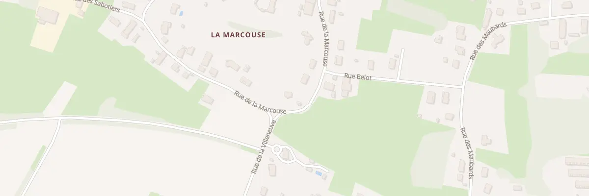 Plan du 25 Rue de la Marcouse à Pierre-de-Bresse
