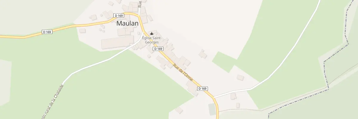 Plan du 15 Rue de l’Orme à Maulan