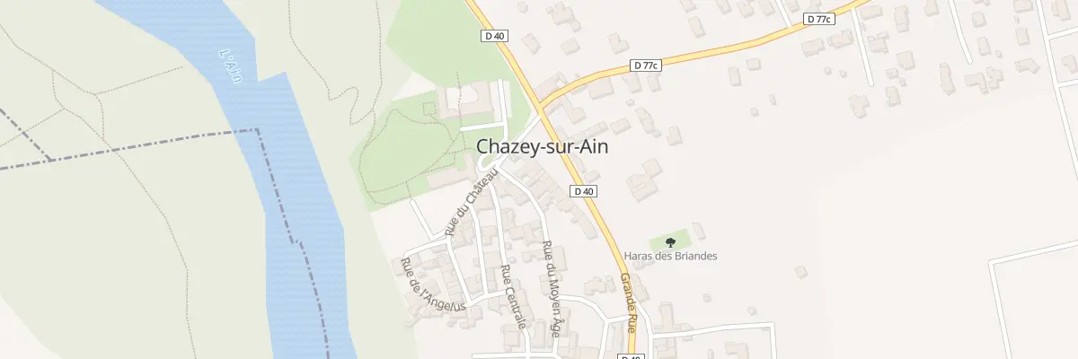 Plan du 283 Grande Rue à Chazey-sur-Ain