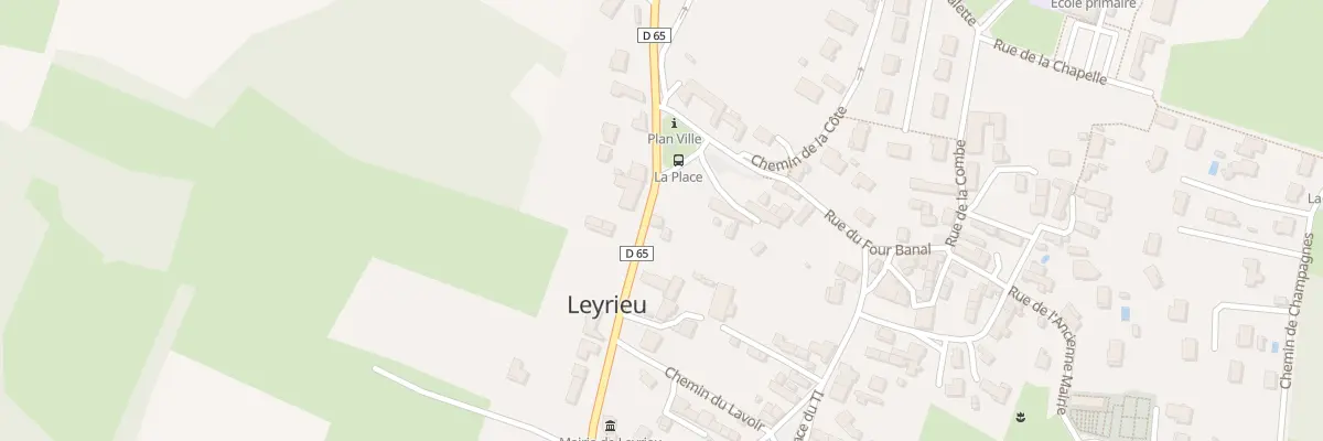 Plan du 5062 Rte de la Balme à Leyrieu