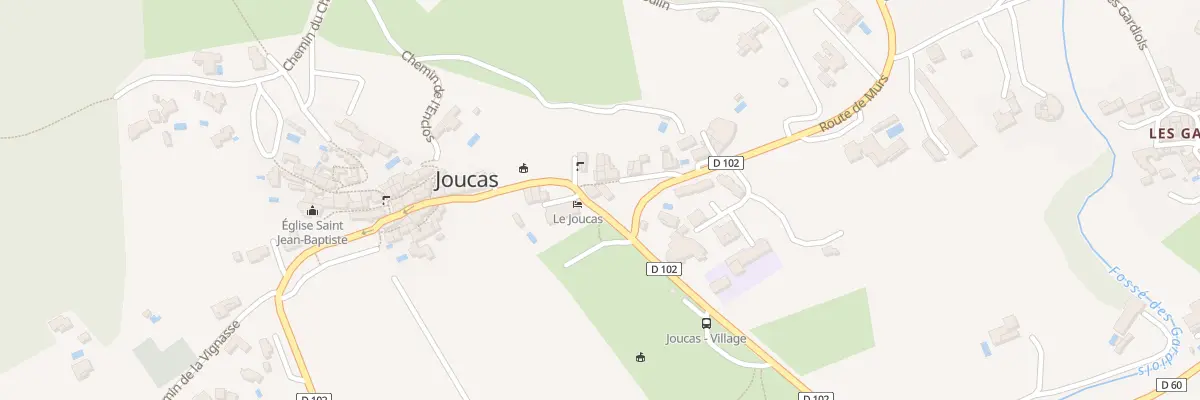 Plan du 287 Rue Grande à Joucas