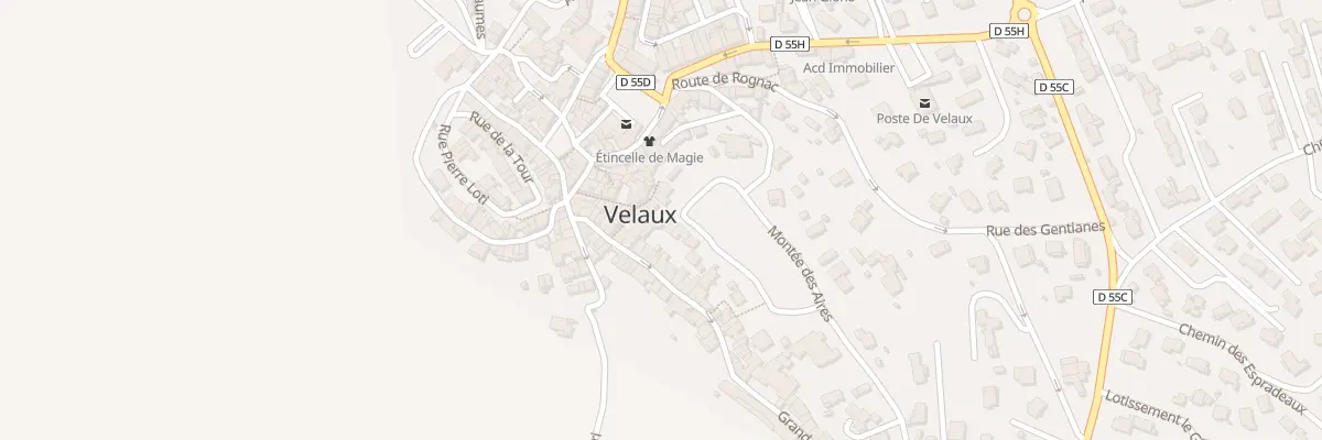 Plan du 5841 Rue de la Palun à Velaux