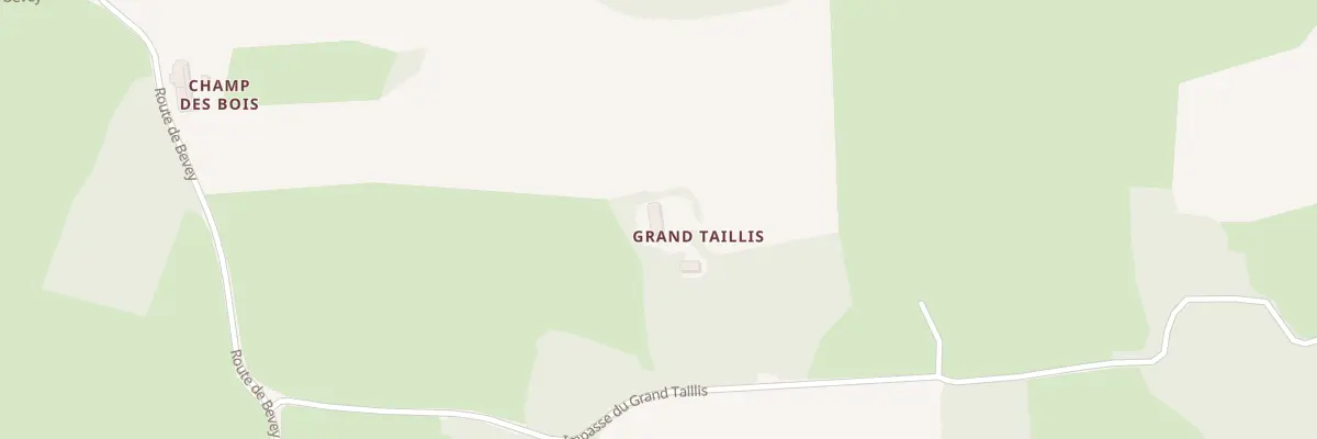 Plan du 321 Imp du Grand Taillis à Beaupont