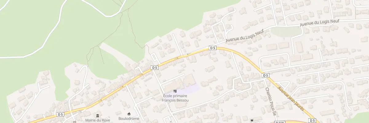 Plan du 52 Rue Jacques Duclos au Rove