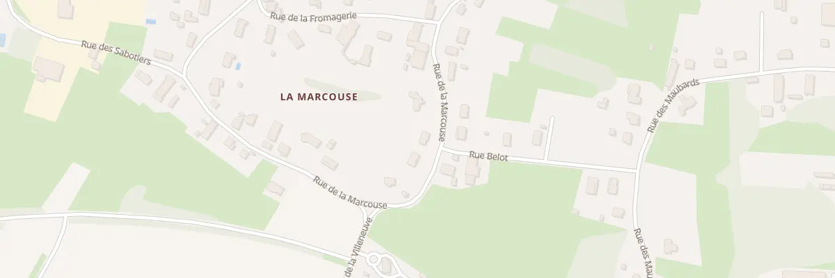 Plan du 29 Rue de la Marcouse à Pierre-de-Bresse