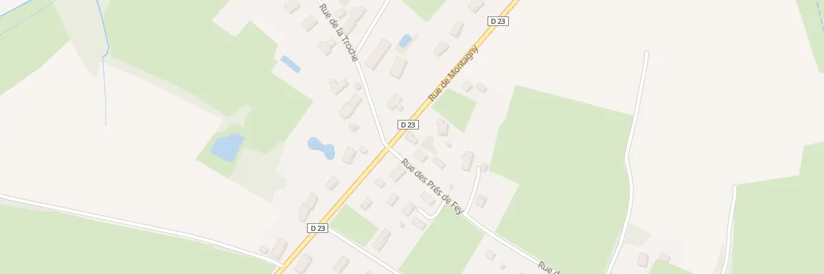 Plan du 1240 Rue de Montagny à Louhans-Châteaurenaud