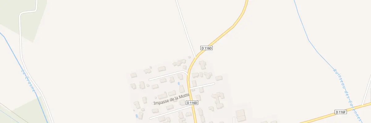 Plan du 4 Imp du Bois Défendu à Beire-le-Fort