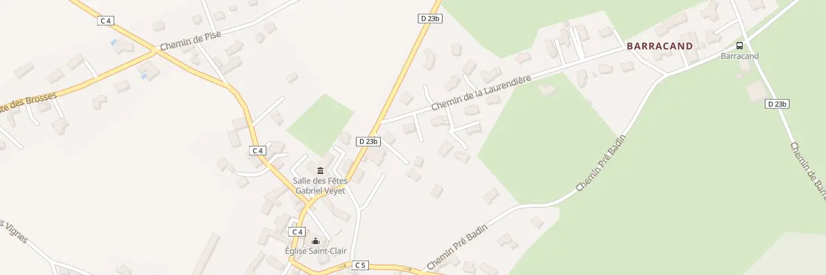 Plan du 42 Che de la Laurendière à Culin