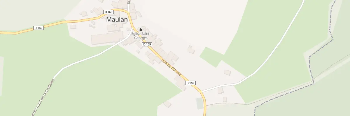 Plan du 17 Rue de l’Orme à Maulan