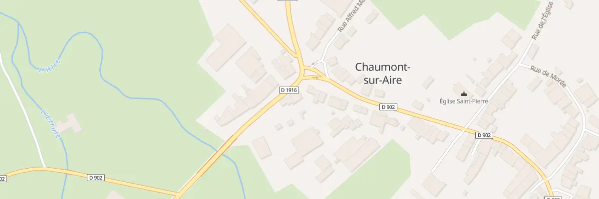 Plan du 4 Rue Alfred Martin à Chaumont-sur-Aire