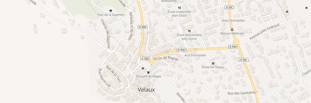 Plan du 8 Av de la République à Velaux