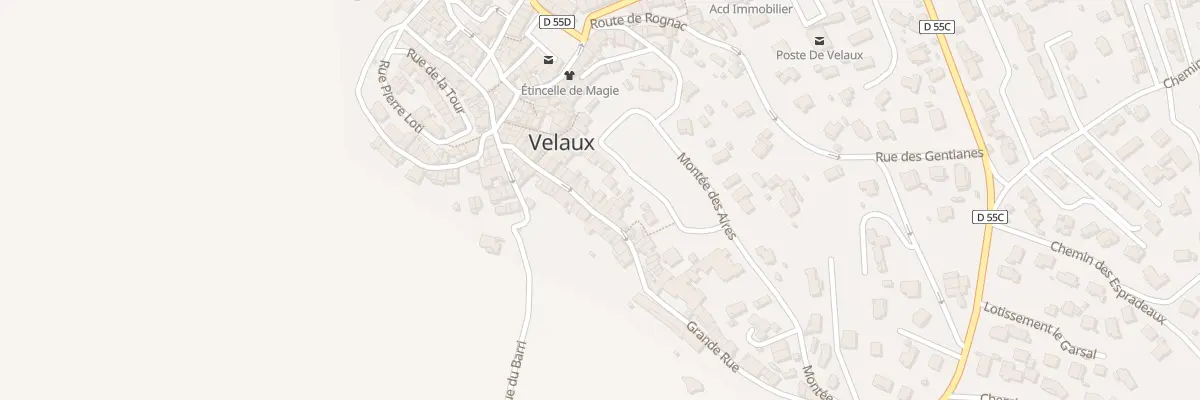 Plan du 30 Gr Grand’Rue à Velaux
