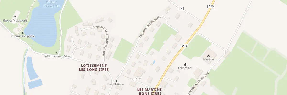 Plan du 144 Imp des Platieres à Saint-Usuge