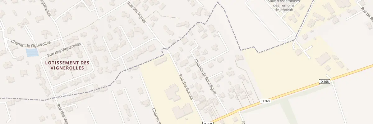 Plan du 26 Rue des Gavots à Gignac-la-Nerthe
