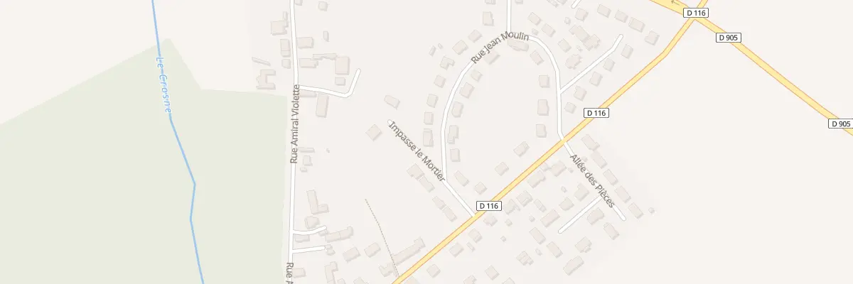 Plan du 9 Rue Jean Moulin à Longeault-Pluvault