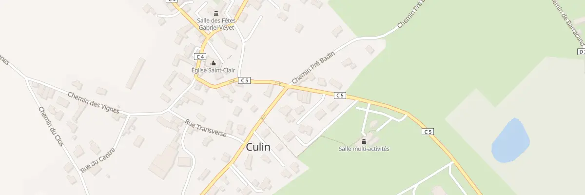 Plan du 11 Chem des Charmes à Culin