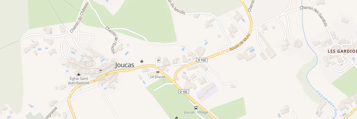 Plan du 22 Rue des Baumas à Joucas