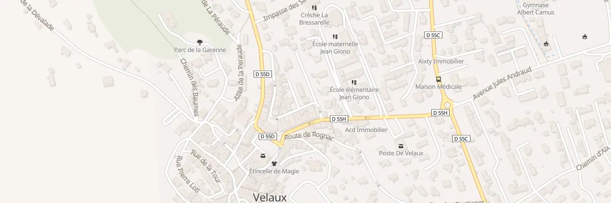 Plan du 25 Rue Diderot à Velaux