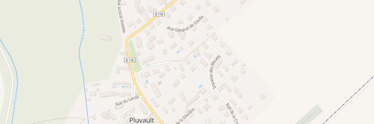 Plan du 6B Rue le Clos du Chevalier à Longeault-Pluvault