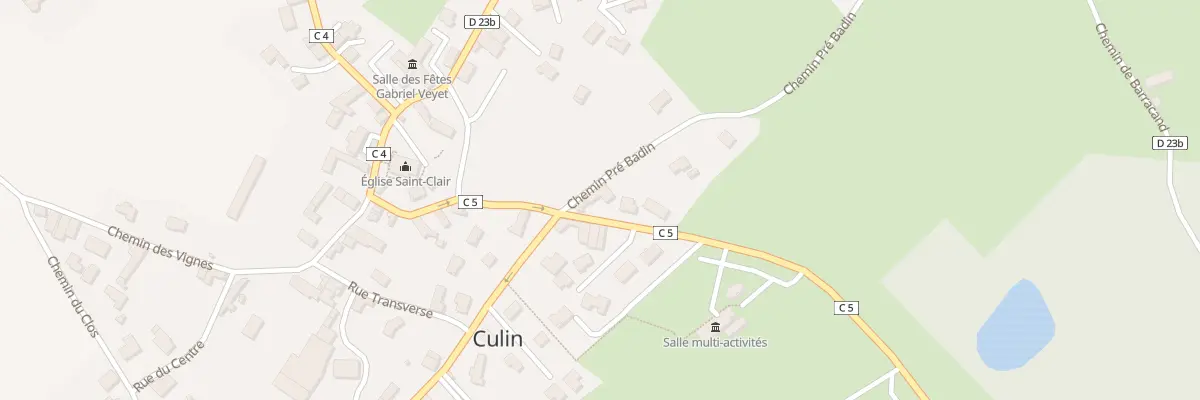Plan du 189 Rte de Lucle à Culin