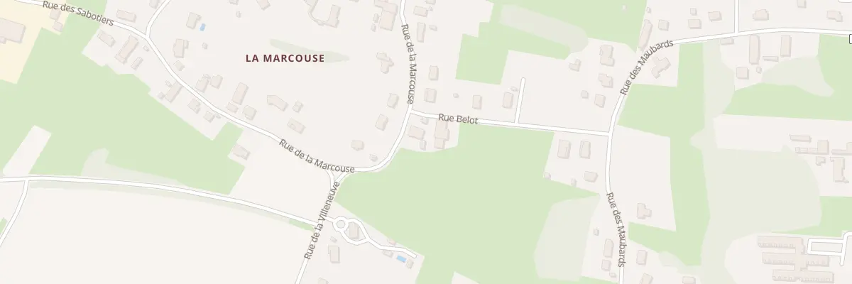 Plan du 34 Rue de la Marcouse à Pierre-de-Bresse