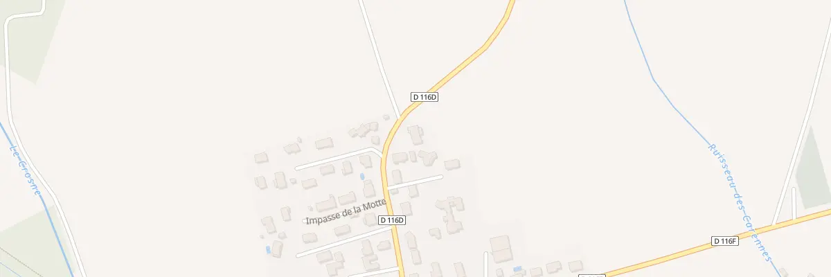 Plan du 12 Rue de Labergement-foigney à Beire-le-Fort