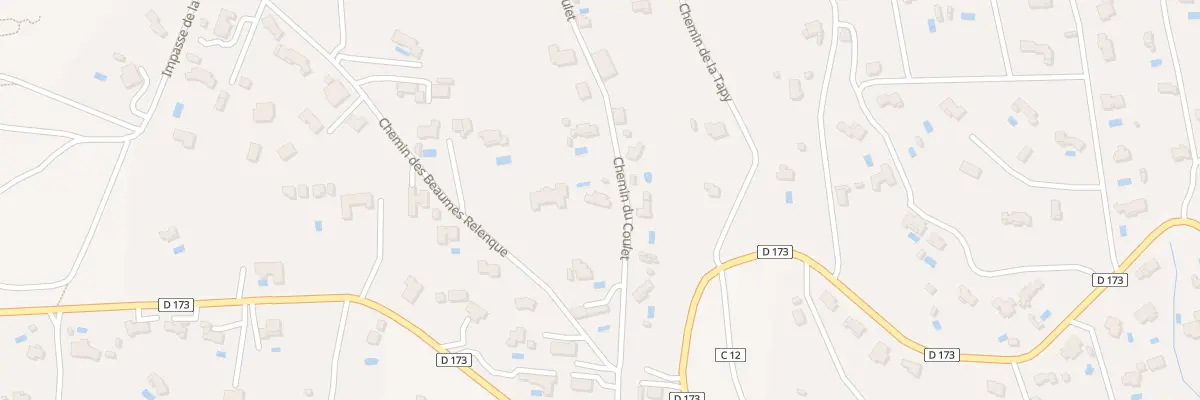 Plan du 5215 Les Beaumes à Puget