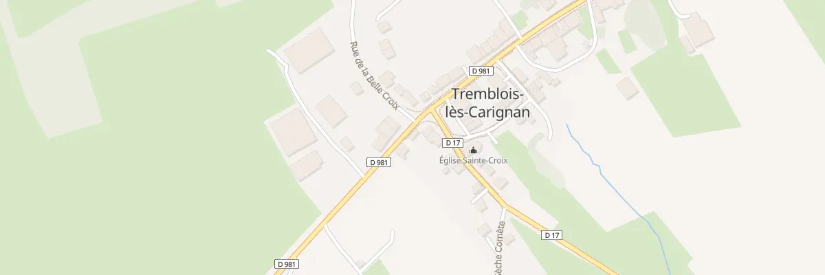 Plan du 4 Rue du Marechal Foch à Tremblois-lès-Carignan