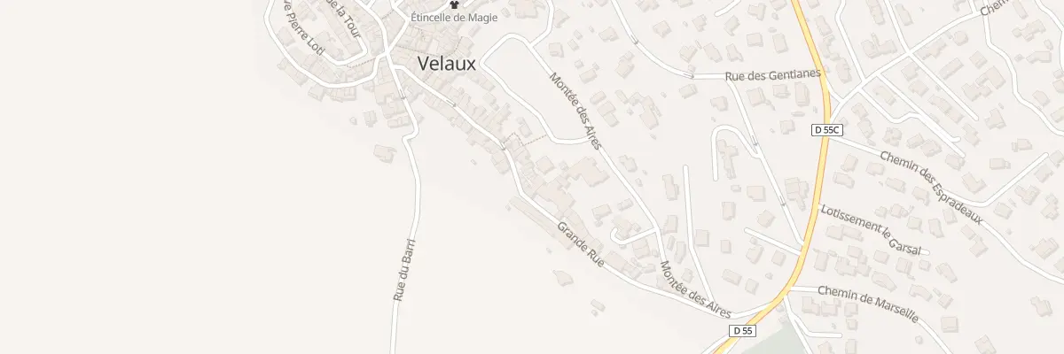 Plan du 56 Gr Grand’Rue à Velaux