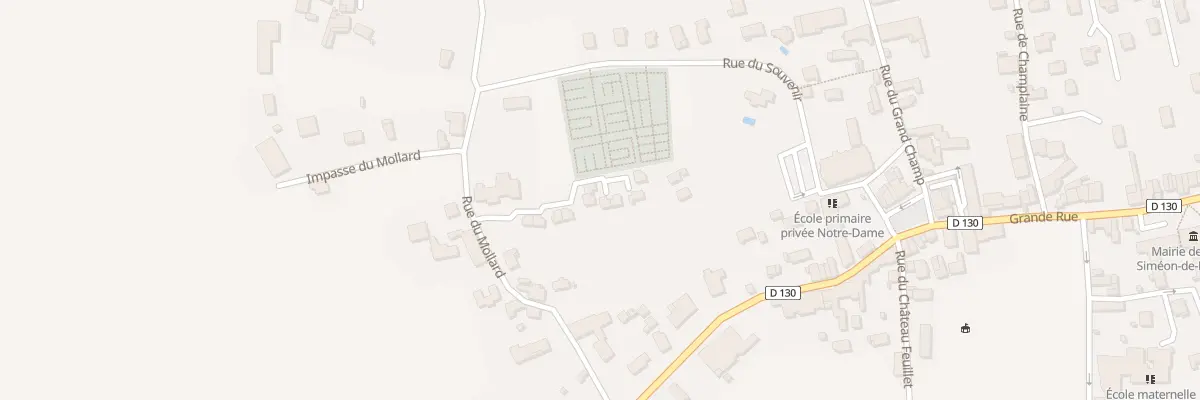 Plan du 210 Rue du Mollard à Saint-Siméon-de-Bressieux