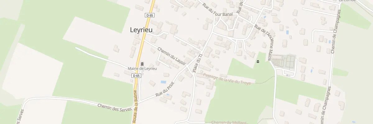 Plan du 5048 Chem du Lavoir à Leyrieu