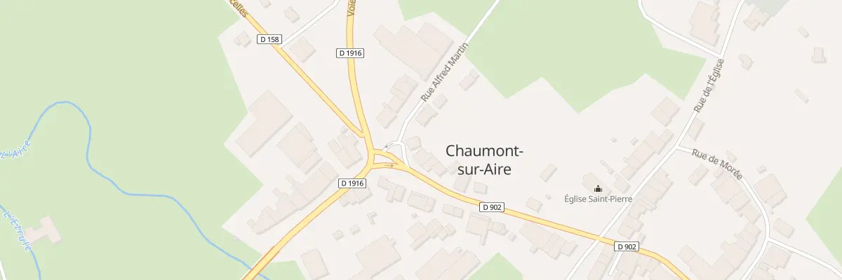 Plan du 2 Pl de la Tour à Chaumont-sur-Aire