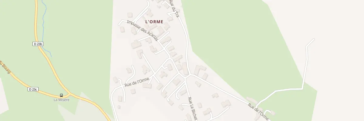 Plan du 710 Rue du Tra à Saint-Agnin-sur-Bion