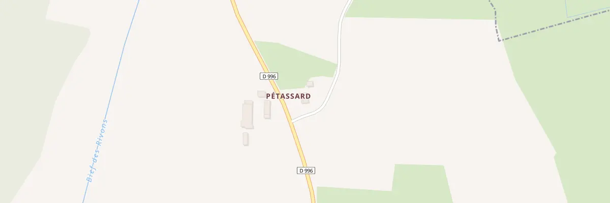 Plan du 5969 Petassard à Marboz