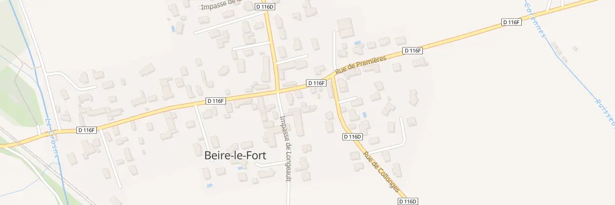 Plan du 32 Rue de la Rivière à Beire-le-Fort