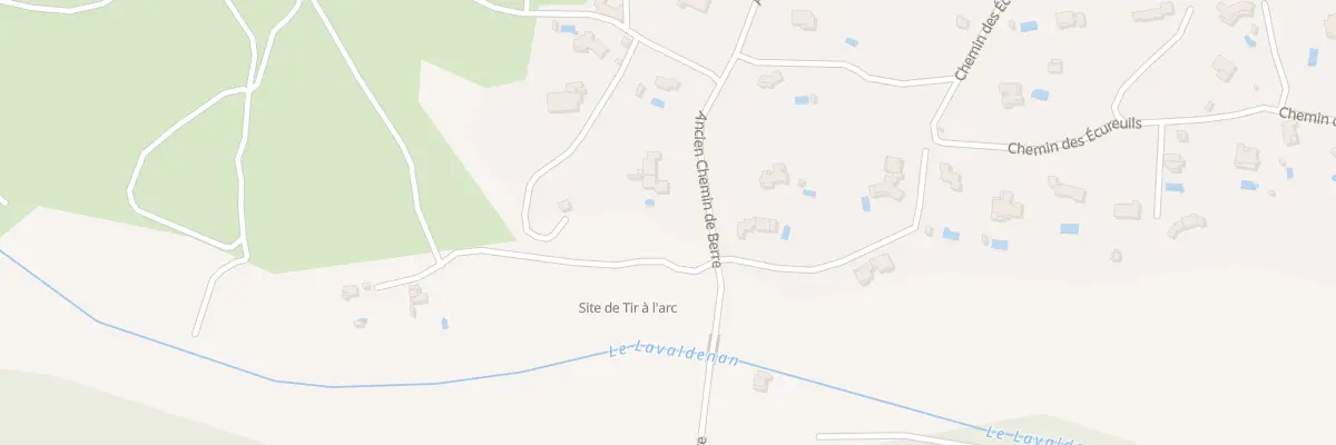 Plan du 500 Ach Ancien Chemin de Berre à Lambesc