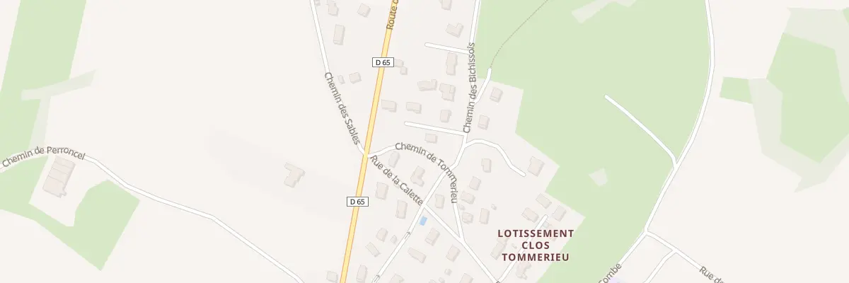 Plan du 5036 Chem de Tommerieu à Leyrieu