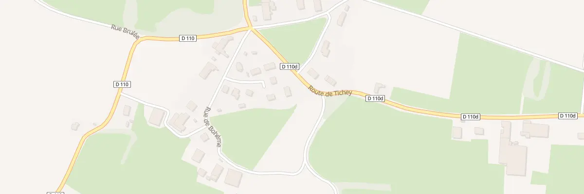 Plan du 10 Lot de la Bohème à Montagny-lès-Seurre