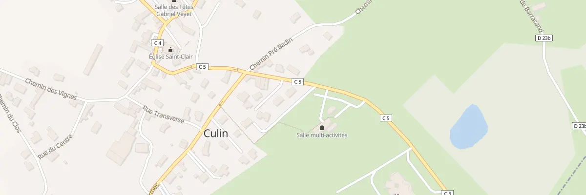 Plan du 226 Che de Lucie à Culin