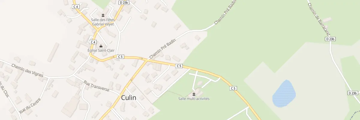 Plan du 211 Rte de Lucle à Culin