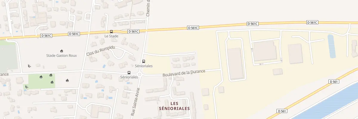 Plan du 9 Rue sainte Croix à Charleval