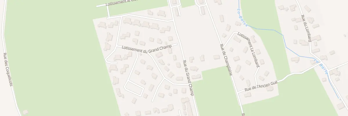 Plan du 791 Rue du Grand Champ à Saint-Siméon-de-Bressieux