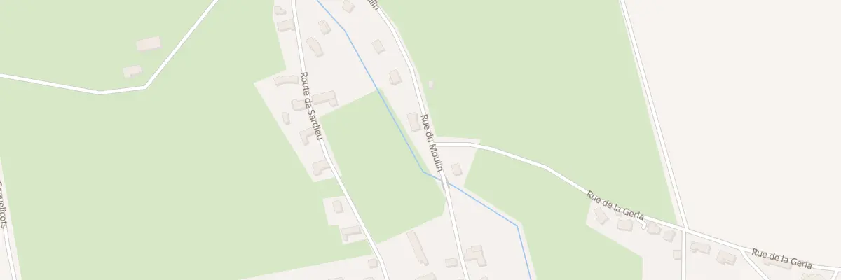 Plan du 255 Rue du Moulin à Saint-Siméon-de-Bressieux
