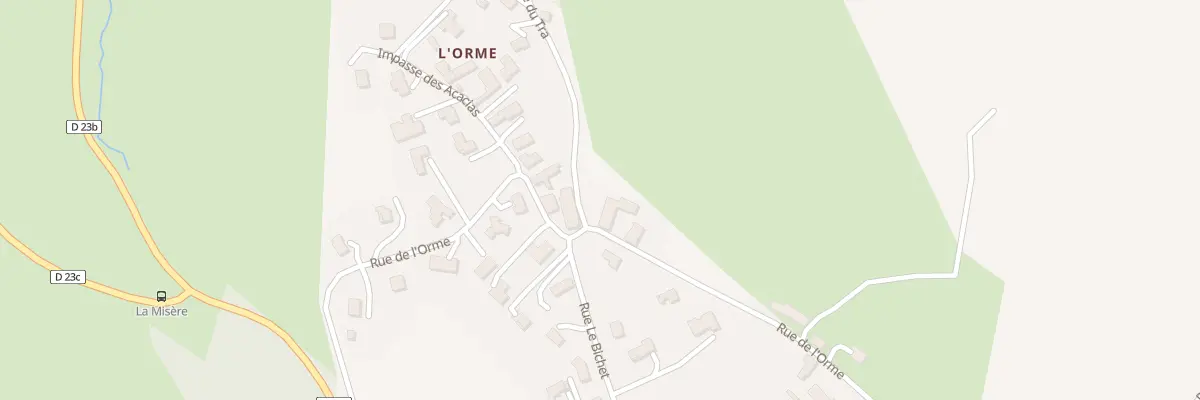 Plan du 443 Rue de l’Orme à Saint-Agnin-sur-Bion