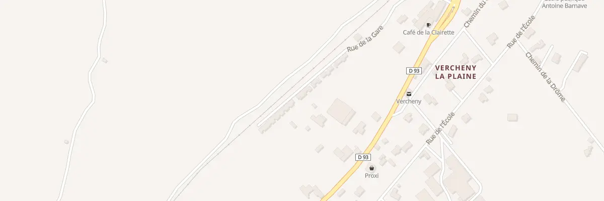 Plan du 5179 Lot La Chenaie II à Vercheny