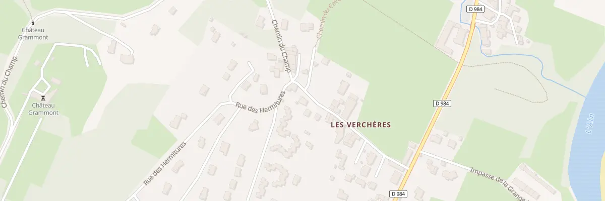 Plan du 201 Rue des Vercheres à Châtillon-la-Palud